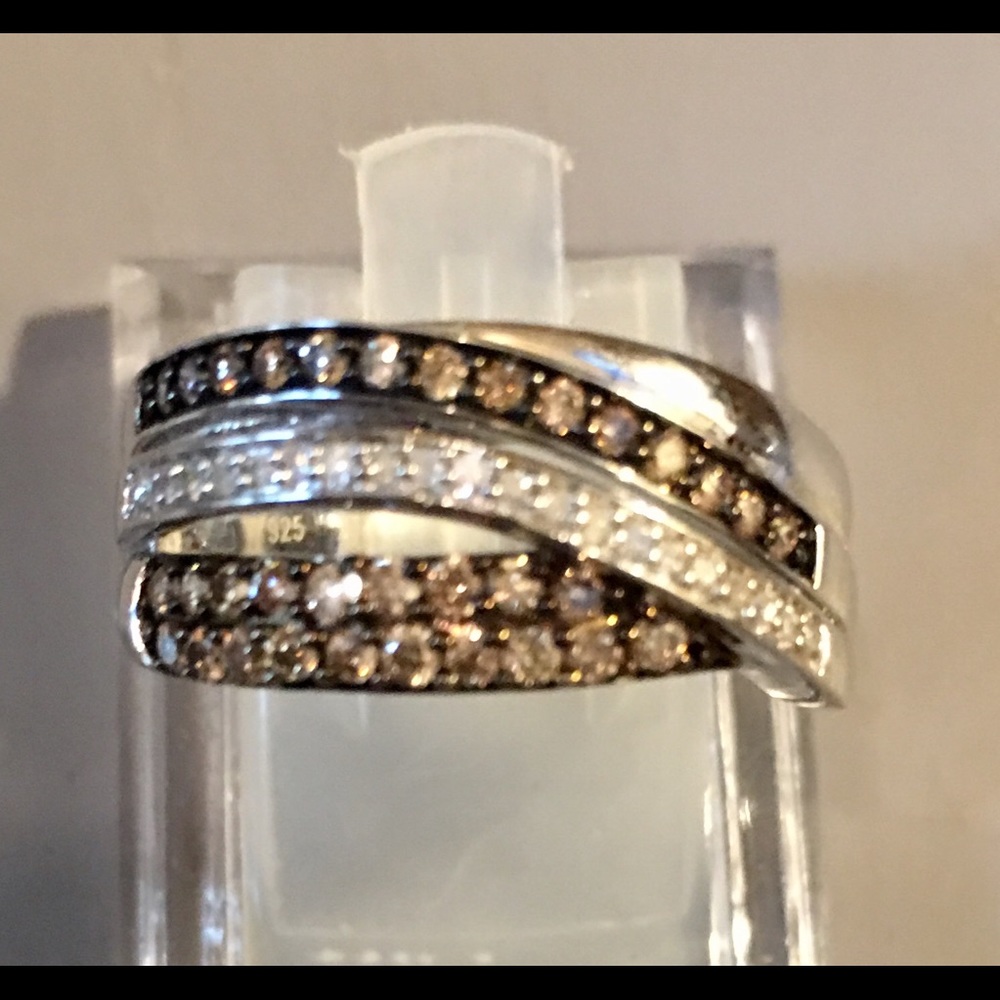 Chocolate/White Diamonds (Kay Jewelers)